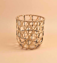 Bamboo Basket - Basket - Tumbleweed Plants - Online Plant Delivery Singapore