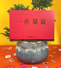 Congratulatory / Grand Opening Greeting Card - Congratulation on your fortune (red) - Add Ons - Tumbleweed Plants - Online Plant Delivery Singapore