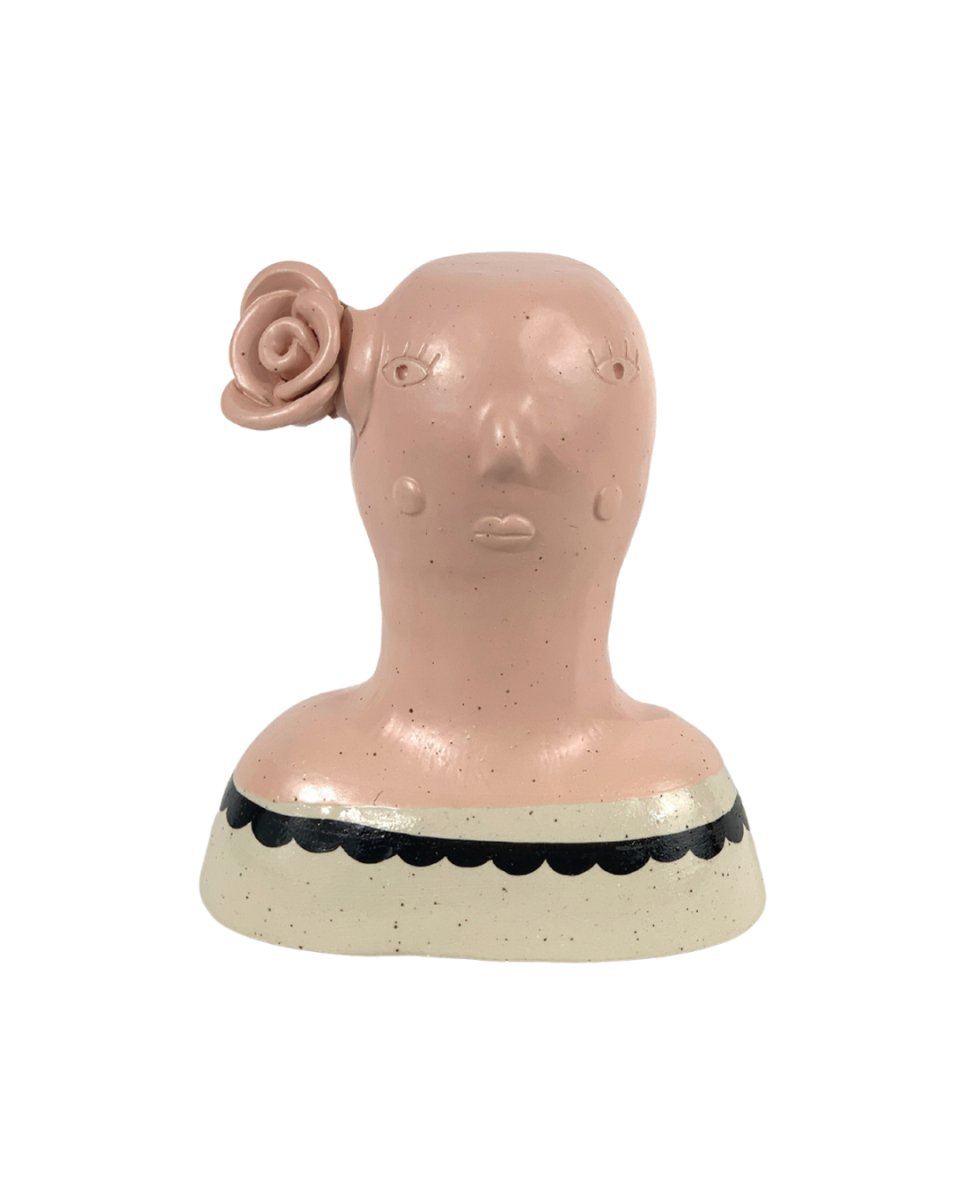 Misfit Pink Lady Sculpture - Maya - Home Decor - Tumbleweed Plants - Online Plant Delivery Singapore