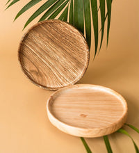 Wood-effect Trays - dark wood - Tray