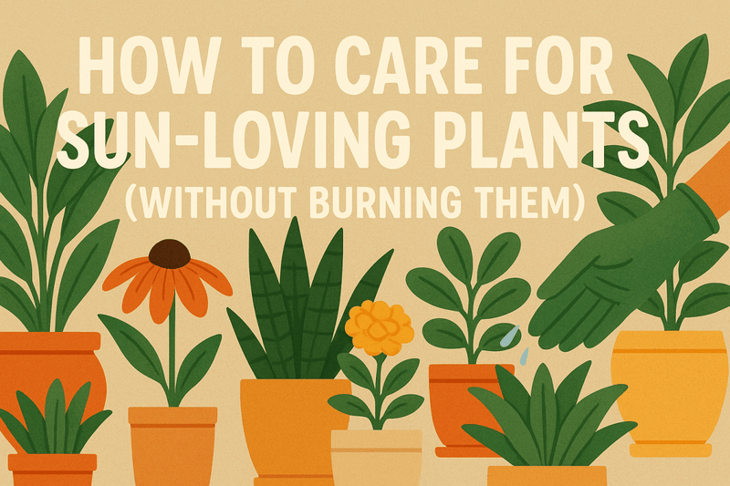 How to Care for Sun-Loving Plants (Without Burning Them):  


Smart Tips for Healthy Growth - Tumbleweed Plants