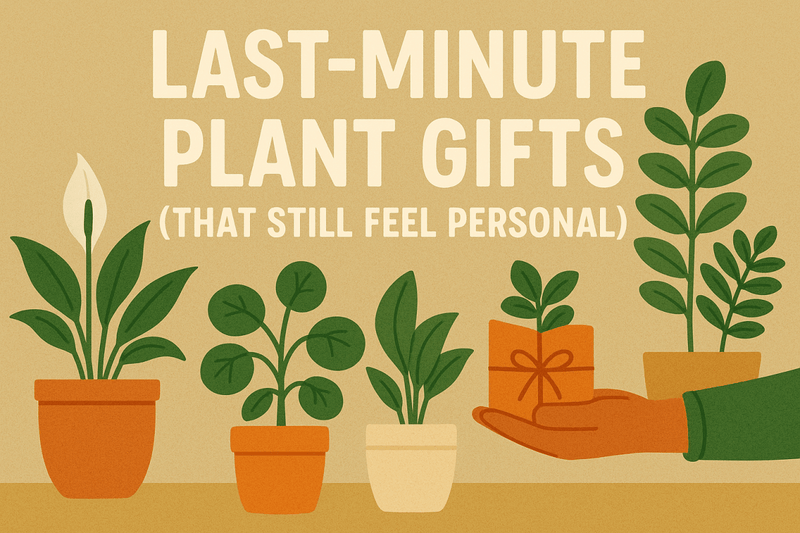 Last-Minute Plant Gifts That Still Feel Personal - Tumbleweed Plants
