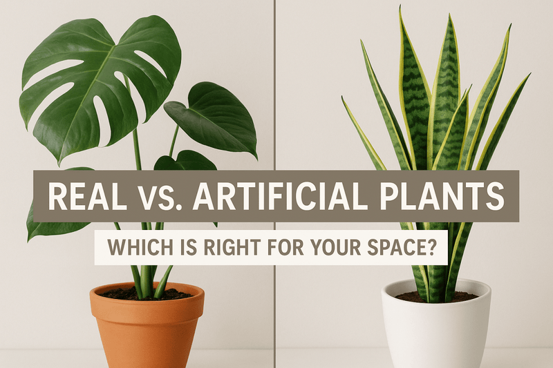 Real vs. Artificial Plants: Which Is Right for Your Space? - Tumbleweed Plants