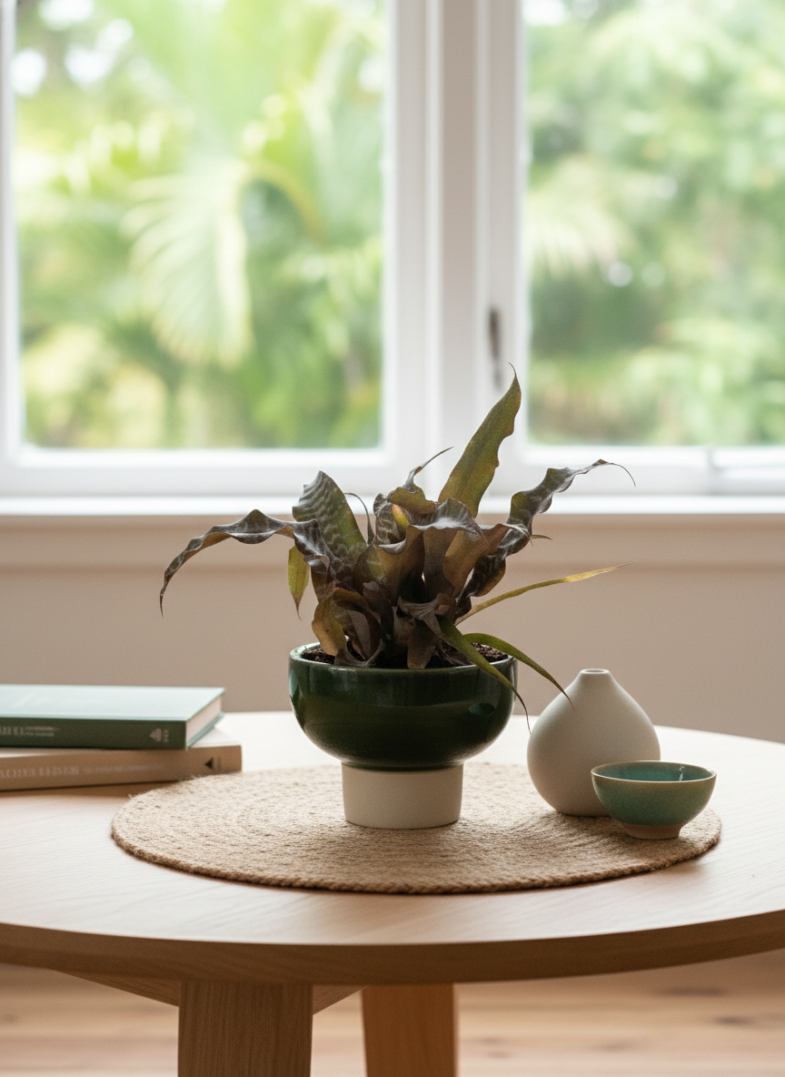 Cryptanthus Black Mystic