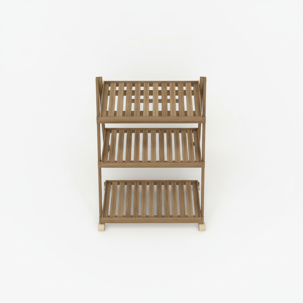 Foldable Wooden Plant Rack - dimensions and specs