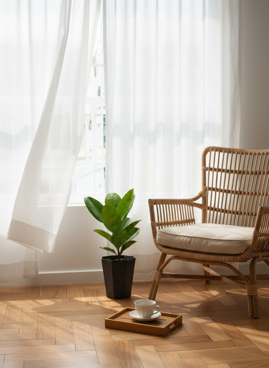 Ficus Elastica Shivereana - Potted plant -  Tumbleweed Plants
