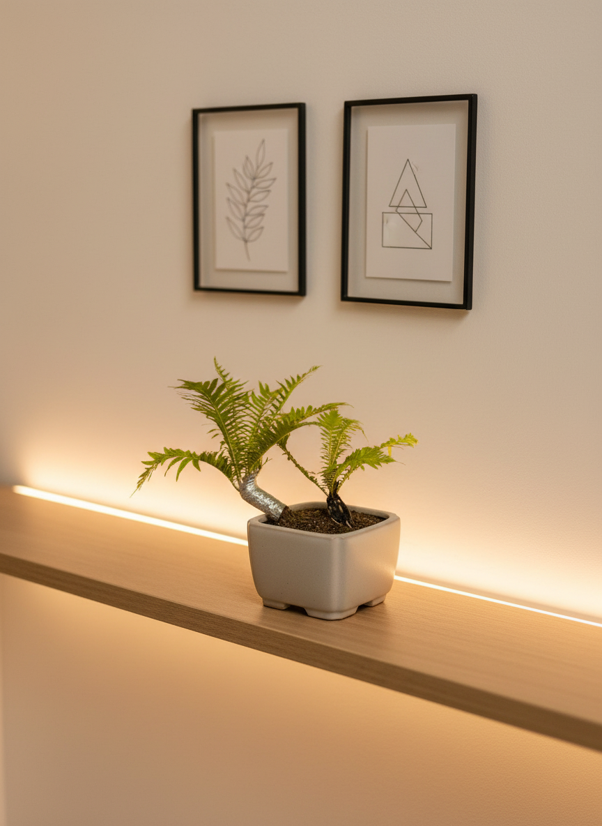 Bonsai Tree Fern - Silver Lady