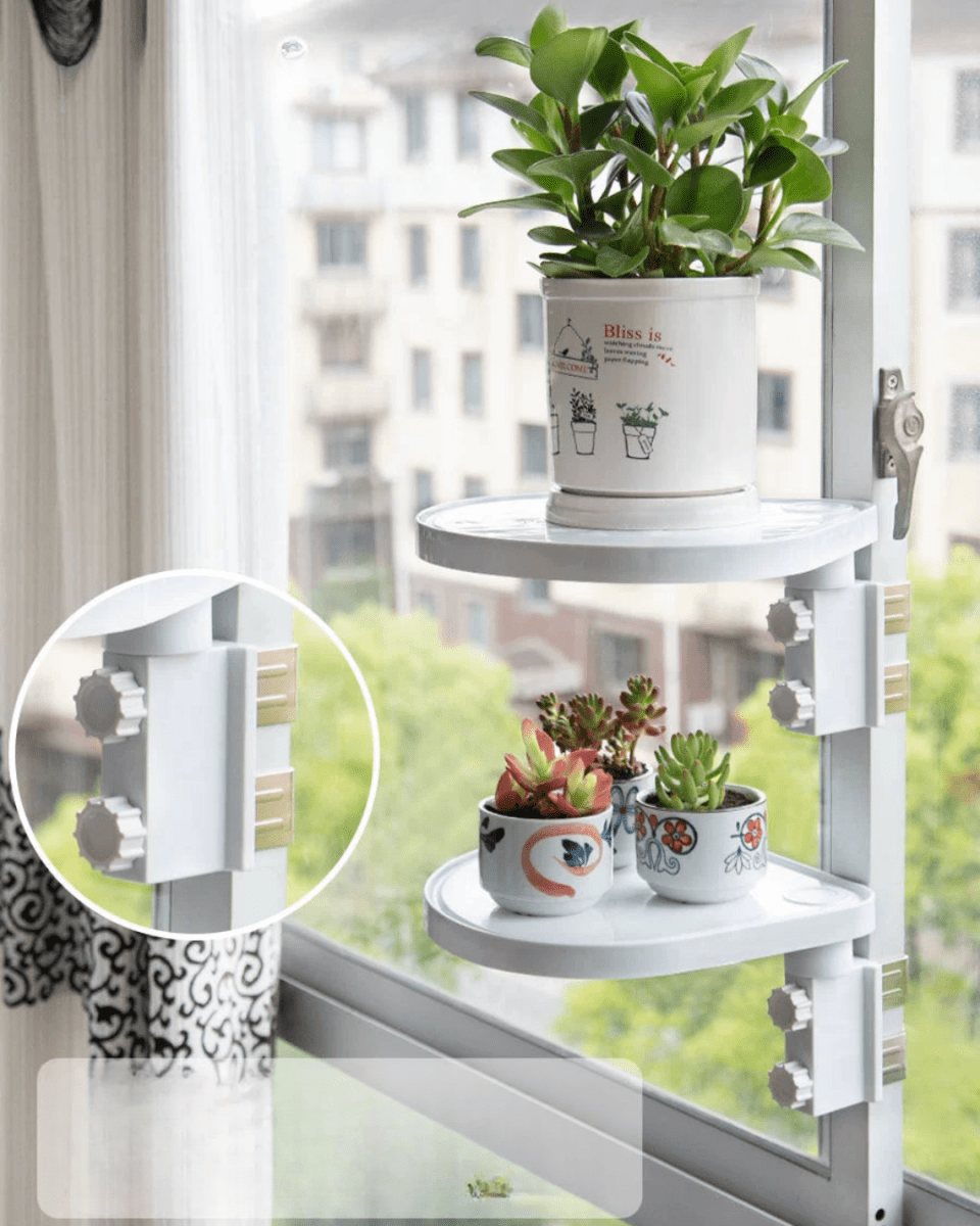 SunClip Window Rack - Plant Stand - 4648507699352 - Tumbleweed Plants - Online Plant Delivery Singapore
