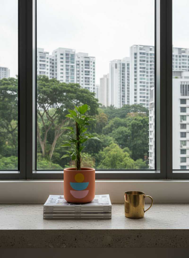 Epipremnum Aureum - Money Plant (Variegated) - Potted plant -  Tumbleweed Plants