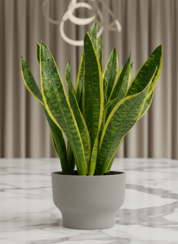 Sansevieria Trifasciata Laurentii Junior - Potted plant -  Tumbleweed Plants