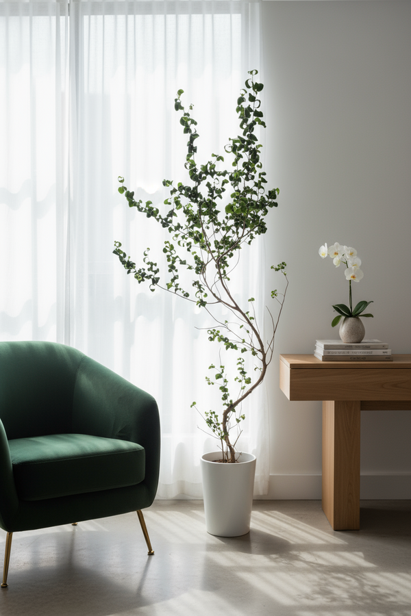 Ficus Benjamina ‘Barok’ – Twisted Weeping Fig - Potted plant -  Tumbleweed Plants