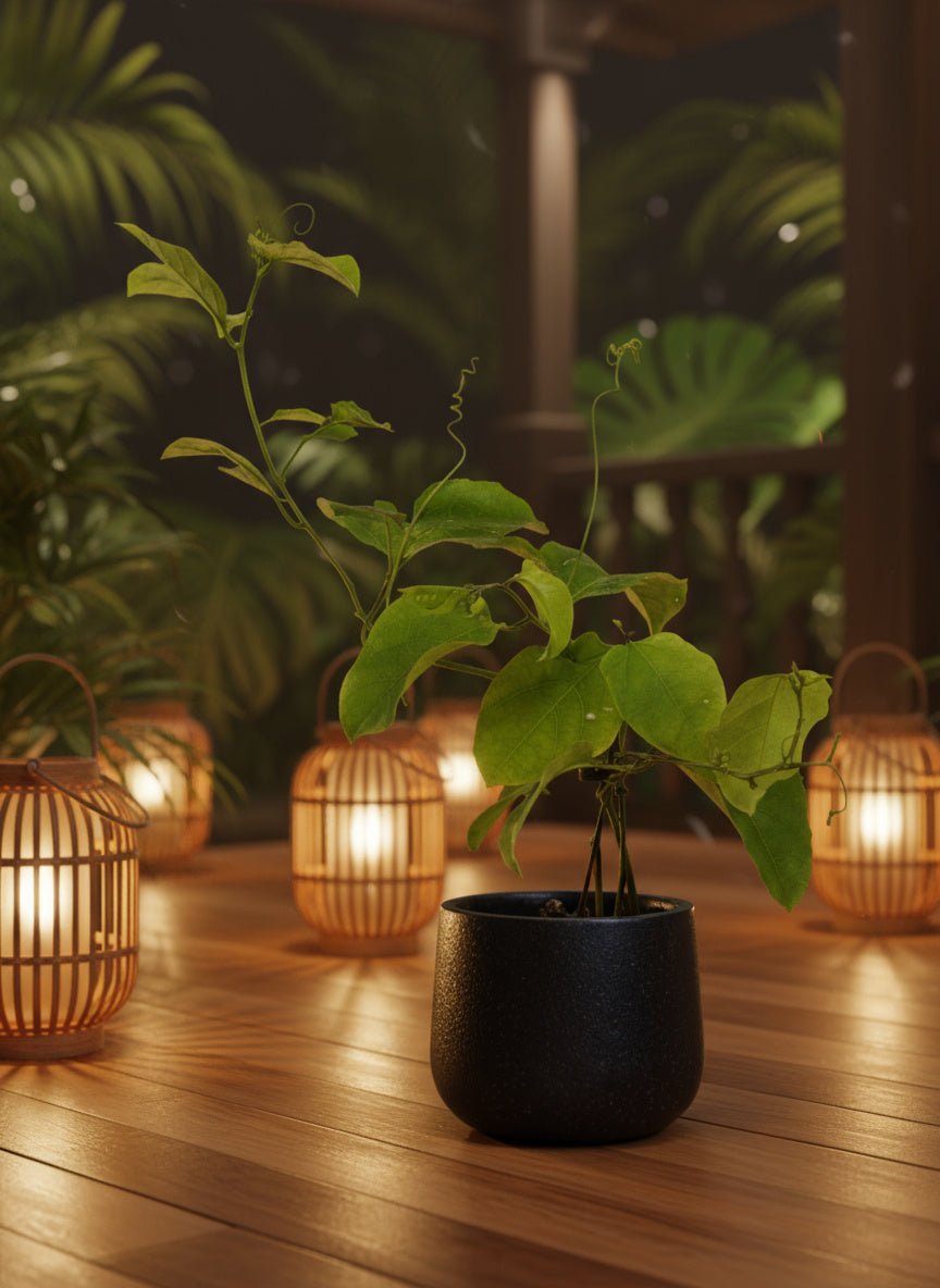 Passion Fruit - Potted plant - POTT-PASS-GRW-5250 - Tumbleweed Plants - Online Plant Delivery Singapore