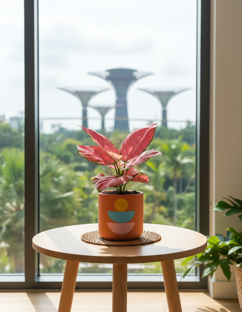 Aglaonema Red (Green Stems) - Potted plant -  Tumbleweed Plants