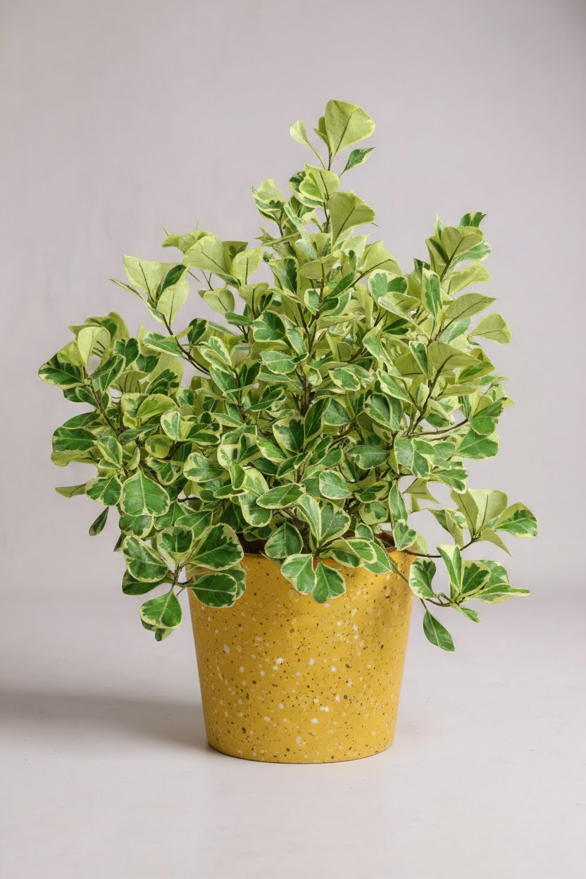 Ficus Triangularis Variegated Junior - Potted plant -  Tumbleweed Plants