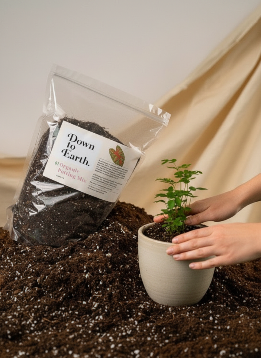 Down To Earth. 01 Organic Potting Mix