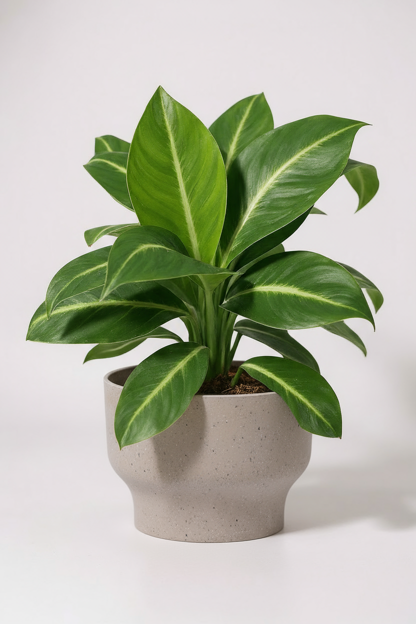 Spathiphyllum ‘White Stripe’ - Potted plant -  Tumbleweed Plants