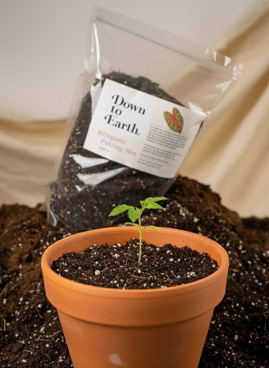 Down To Earth. 01 Organic Potting Mix