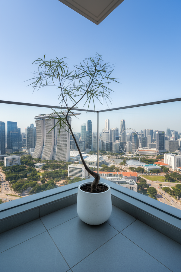 Bottle Tree Large (Brachychiton Rupestris) - Potted plant -  Tumbleweed Plants