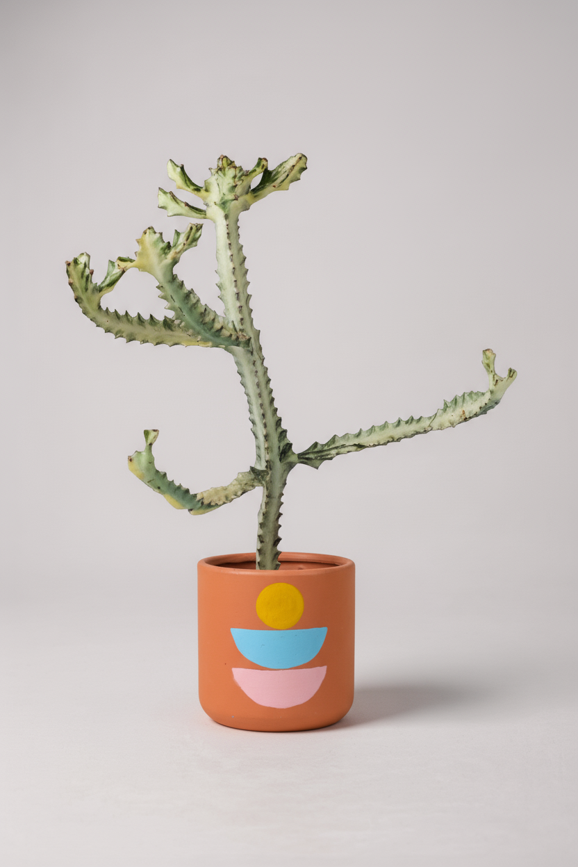 Euphorbia White Ghost - Potted plant -  Tumbleweed Plants
