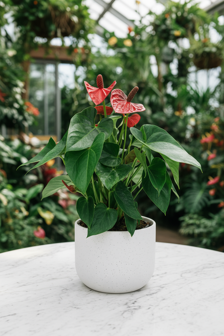 Anthurium Flamingo Red Junior - Potted plant -  Tumbleweed Plants