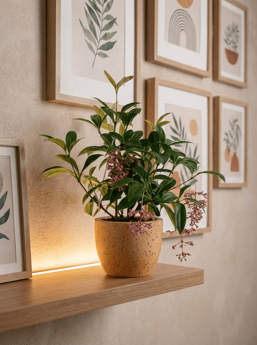 Medinilla Plant - Potted plant - GIFT-MEDI-GRWRGL-4820 - Tumbleweed Plants - Online Plant Delivery Singapore