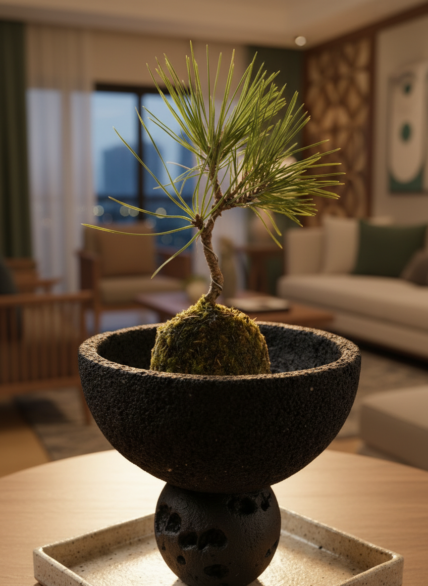 Pinus Thunbergii Kokedama (Japan)