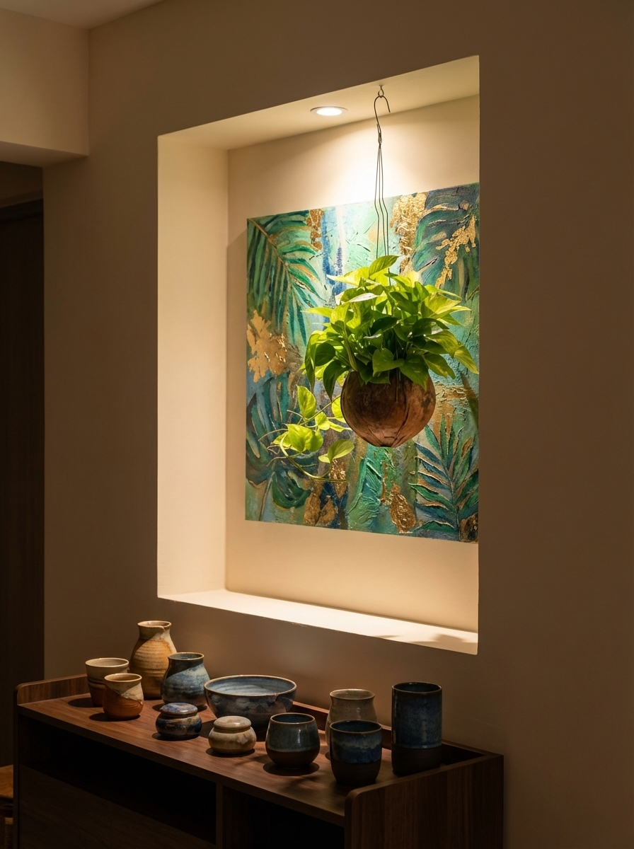 Epipremnum Aureum - Golden Pothos (Variegated) in Coco Husk