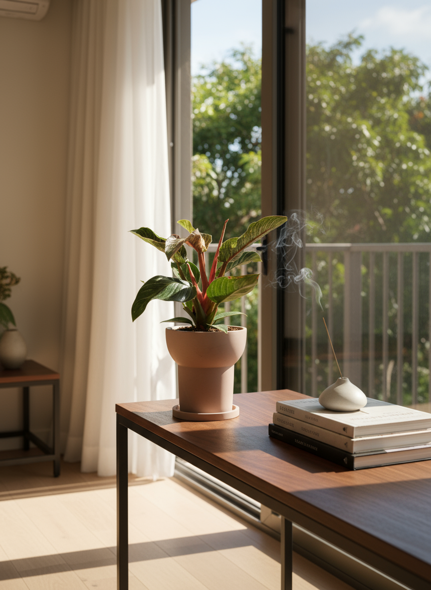 Philodendron Birkin - Pink - Potted plant -  Tumbleweed Plants