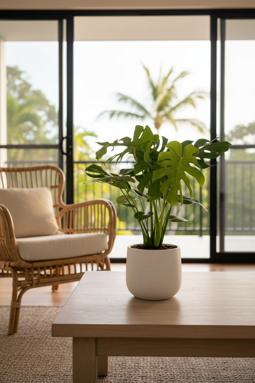 Monstera Deliciosa (0.5m) - Potted plant -  Tumbleweed Plants