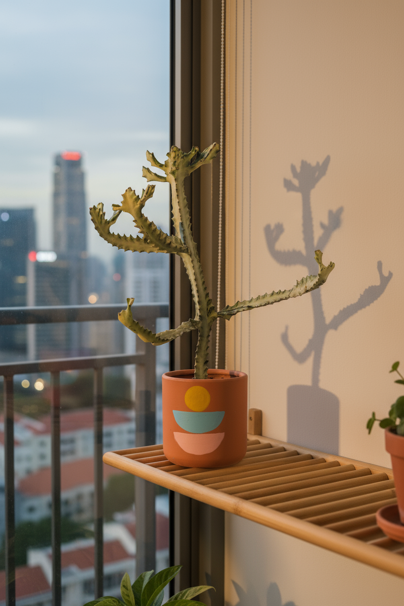 Euphorbia White Ghost - Potted plant -  Tumbleweed Plants