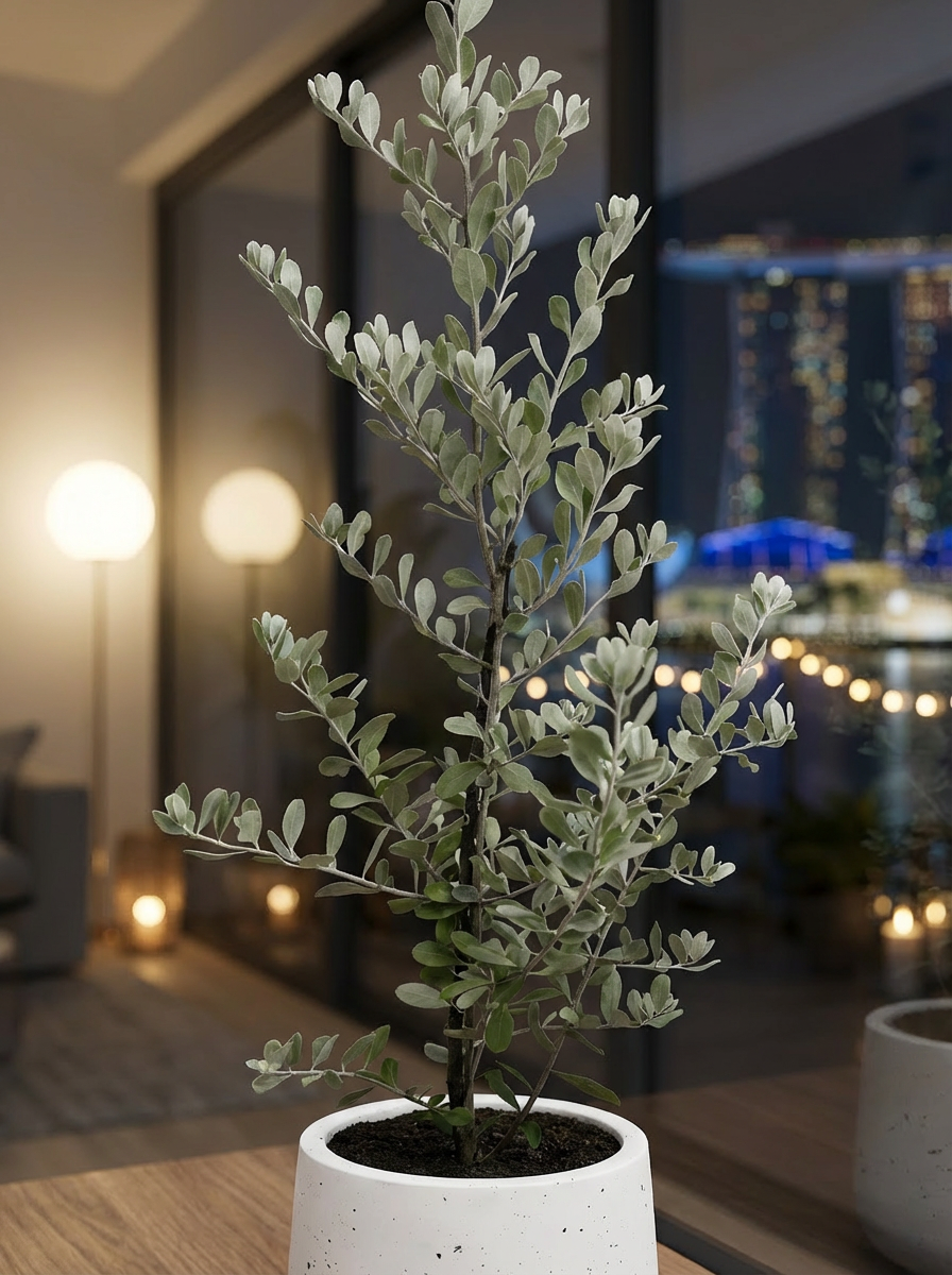 Leucophyllum Frutescens Junior – Texas Sage / Silver Bush