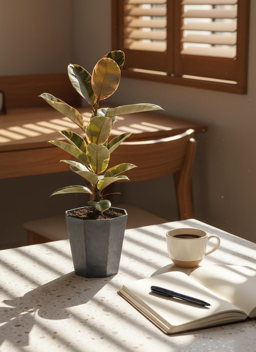 Ficus Elastica Ruby - Potted plant -  Tumbleweed Plants