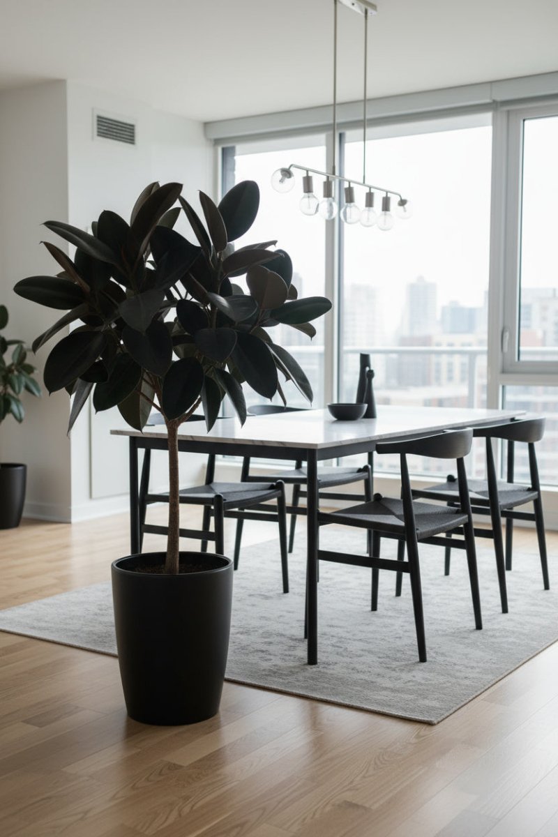 Ficus Elastica - Rubber Tree - Potted plant - POTT - RUBB - GRW - 1915 - Tumbleweed Plants - Online Plant Delivery Singapore