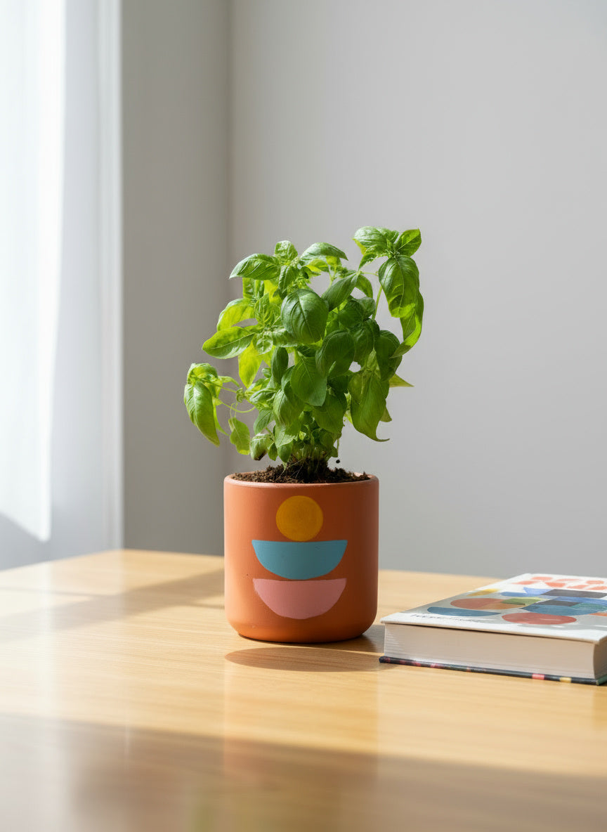 Sweet Basil - Potted plant -  Tumbleweed Plants