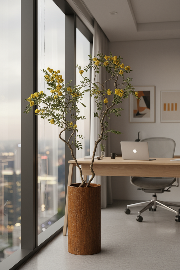 Locust Flower Tree - Real-Trunk Artificial - artifi -  Tumbleweed Plants