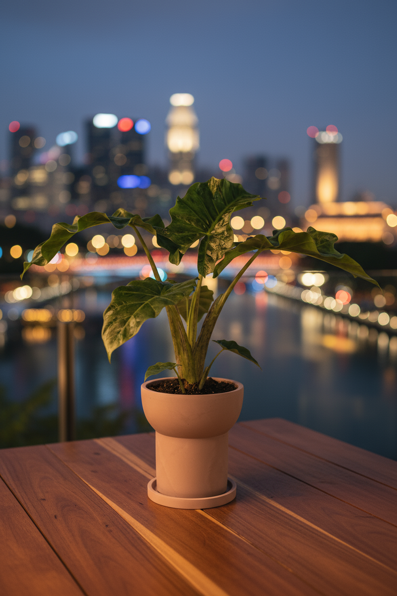 Alocasia Macrorrhizos ‘Lutea’ - Potted plant -  Tumbleweed Plants