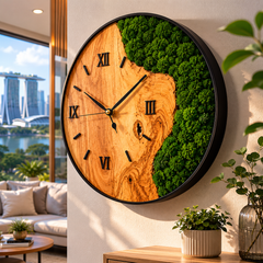 Moss Frame - Clock