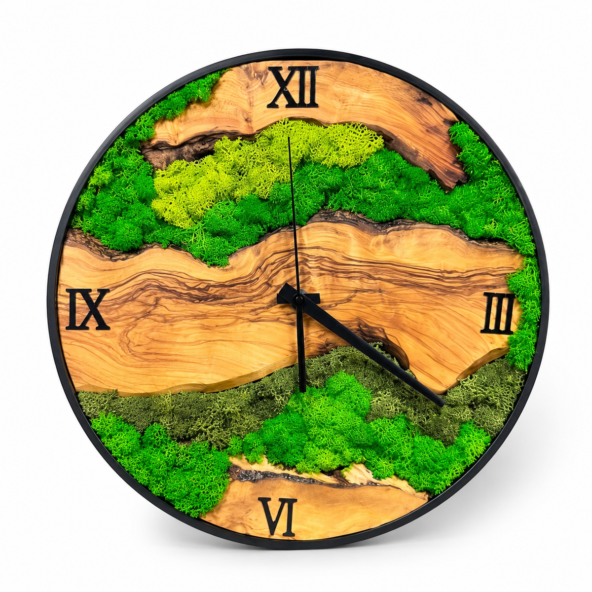 Moss Frame - Clock