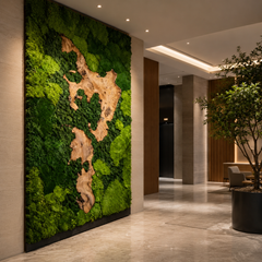 XL Frame - Preserved Plants: MOSS.