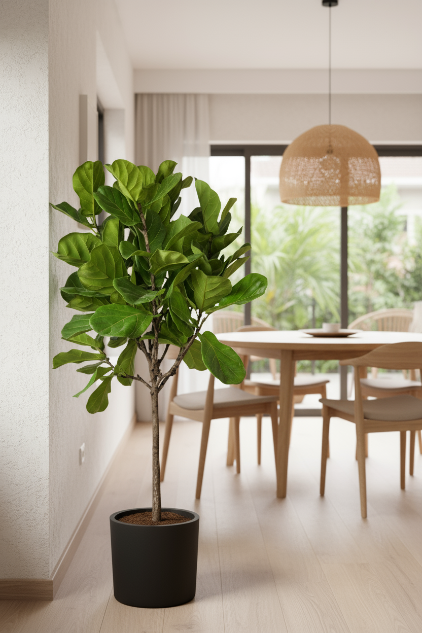 Ficus Lyrata 'Fiddle-leaf Fig' - Potted plant -  Tumbleweed Plants