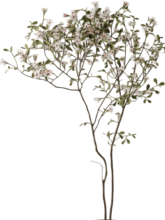 Island Tree - Real-Trunk Artificial