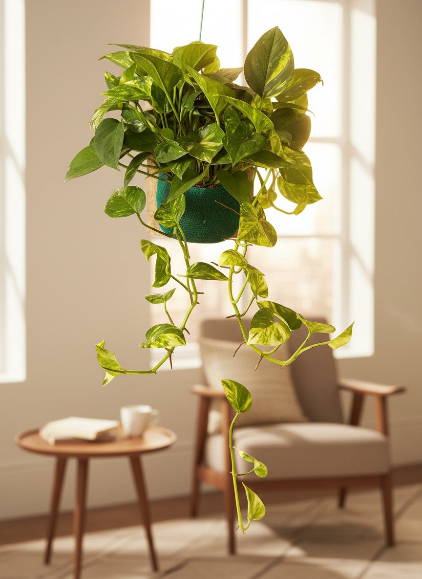 Mounted Golden Pothos