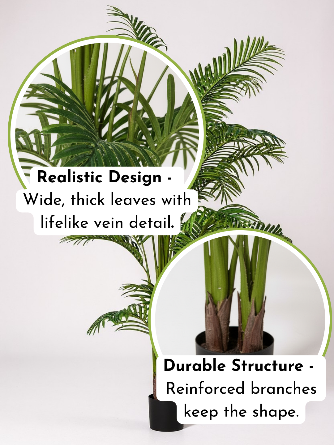 Bamboo Palm (Life-life Artificial)