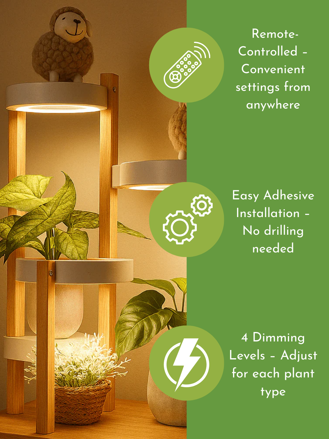 HALO Shelves Plant Lights