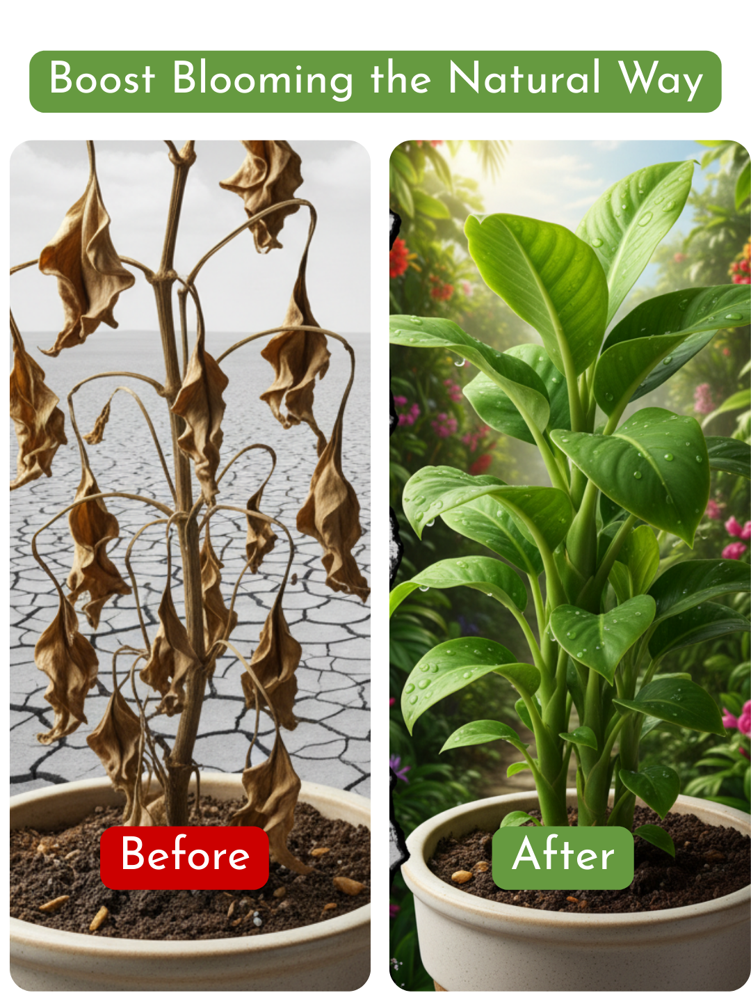 Down To Earth. Flowering Plant Food