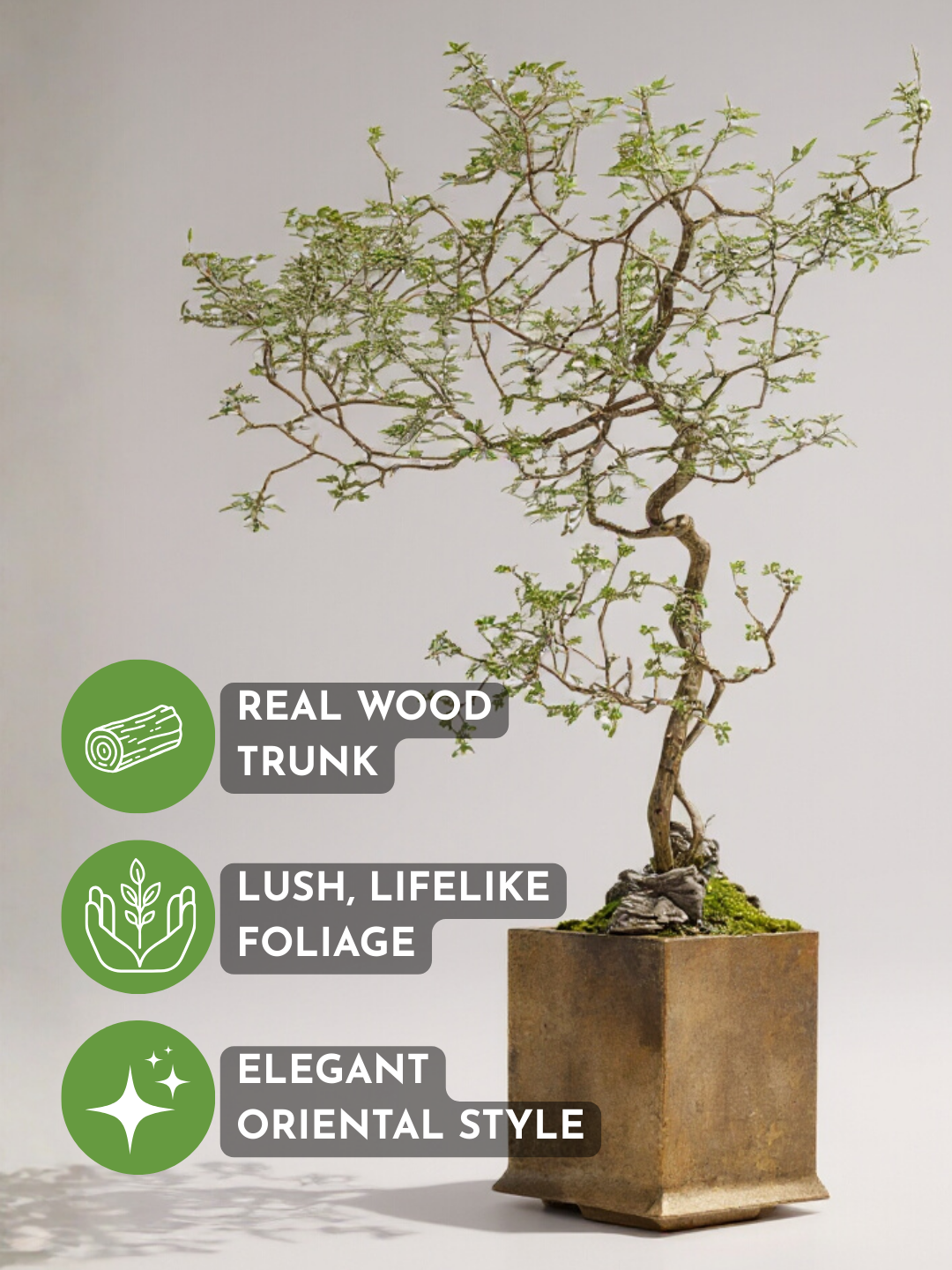 Chaste Tree - Real-Trunk Artificial