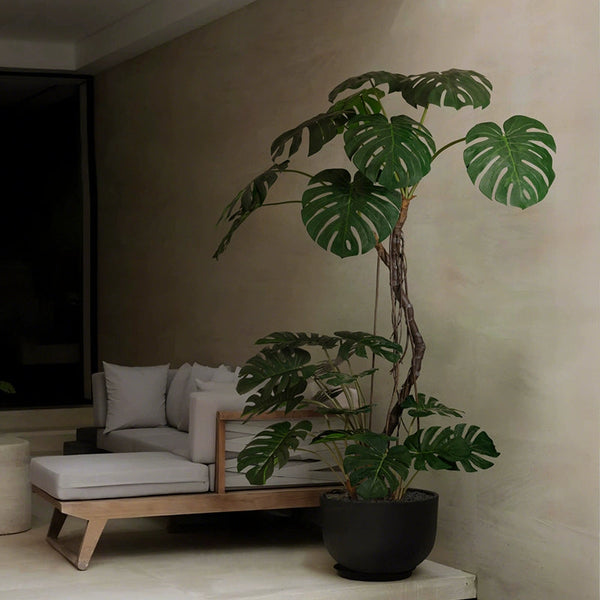 Large Monstera (Life-life Artificial) - Potted plant -  Tumbleweed Plants