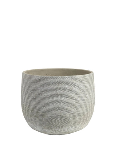 Little Bauble Planter - Pearl White