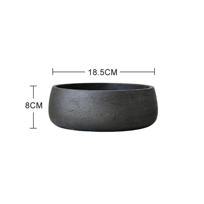 Mid Century Bonsai Bowl Planter - Medium - Planter - 5943274891217 - Tumbleweed Plants - Online Plant Delivery Singapore