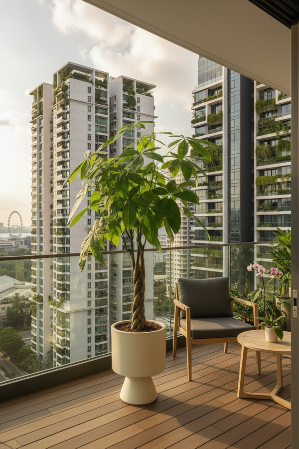 Money Tree - XL (1-1.6m) - Potted plant -  Tumbleweed Plants